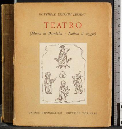 Teatro - Gotthold Ephraim Lessing - copertina