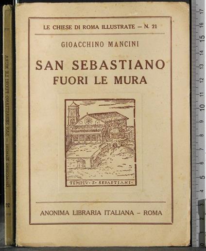 San Sebastiano fuori le mura - Gioacchino Mancini - copertina