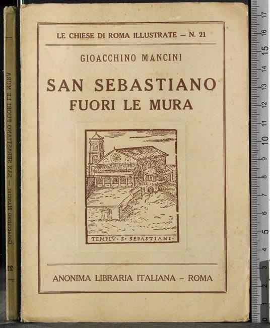 San Sebastiano fuori le mura - Gioacchino Mancini - copertina