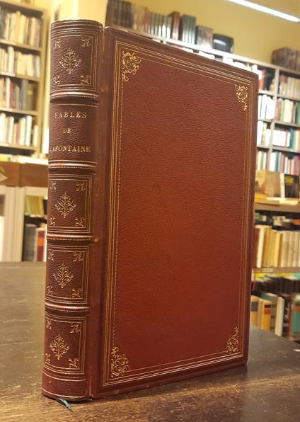 FABLES DE LA FONTAINE. Gravures par T. Johannot - Jean de La Fontaine - copertina