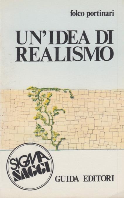 'idea di realismo - Folco Portinari - copertina