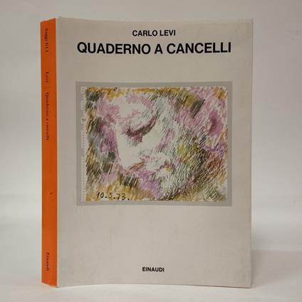 Quaderno a cancelli - Carlo Levi - copertina