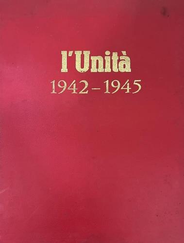 L' unità 1942 - 1945 - copertina