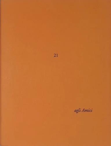 Agli Amici n. 21. Lettera di Dino Carlesi. Credi - Dino Carlesi - copertina