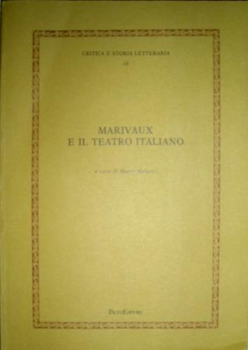 Marivaux e il teatro italiano - copertina
