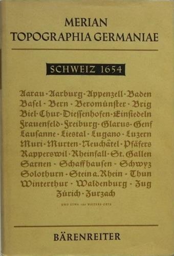Topographia Helvetiae, Rhaetiae, et Valesiae. Das ist / Beschreibung unnd ey - copertina