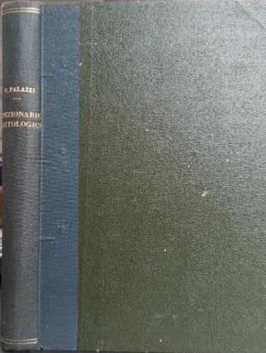 Piccolo dizionario di mitologia e antichita classiche - Fernando Palazzi - copertina