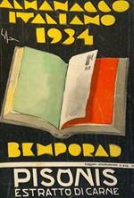Almanacco Italiano 1934. Volume XXXIX. Piccola Enciclopedia popolare