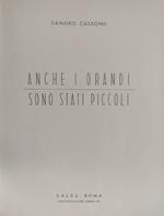 Anche i grandi sono stati piccoli
