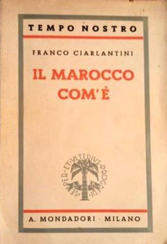 Il Marocco com'è - Franco Carlini - copertina