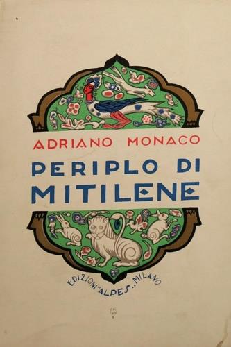 Periplo di Mitilene - Adriano Lo Monaco - copertina