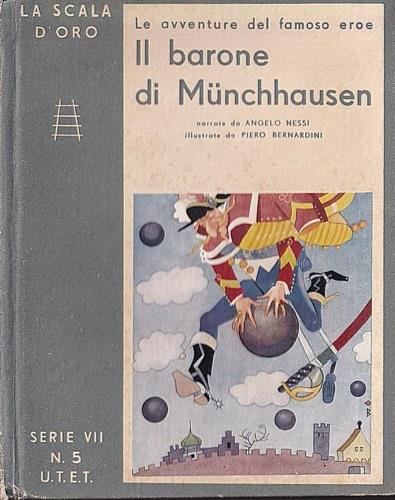 Le avventure del famoso eroe Barone di Munchausen - copertina
