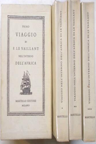 Primo viaggio di F. Le Vaillant nell'interno dell'Africa - copertina