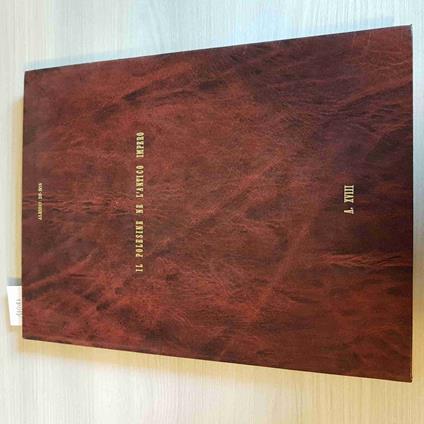 Il POLESINE NE L'ANTICO IMPERO fotocopiato e rilegato in proprio ALESSIO DE BON - copertina