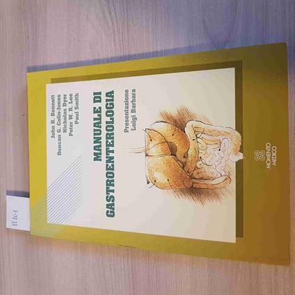 Manuale Di Gastroenterologia - copertina