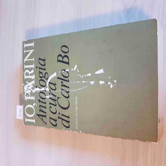 IO, PAPINI - Carlo Bo - copertina