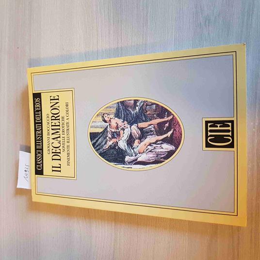 Il Decamerone Novelle Erotiche Finemente Illustrate - copertina