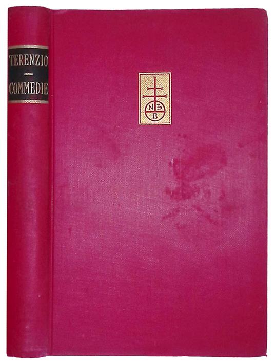 Commedie. La donna di Andro - I due fratelli - P. Afro Terenzio - copertina