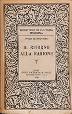 Il ritorno alla ragione