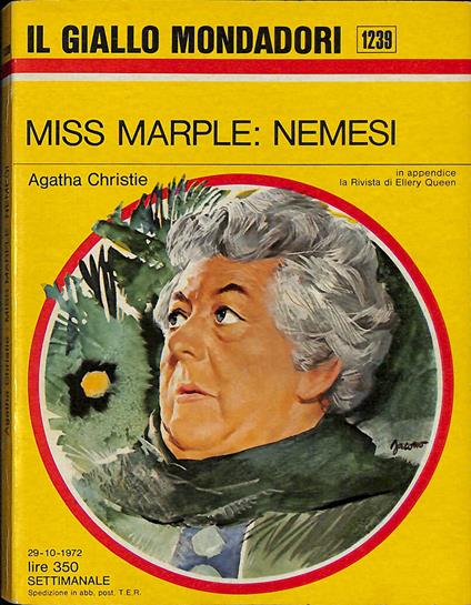 Miss Marple. Nemesi - Agatha Christie - copertina