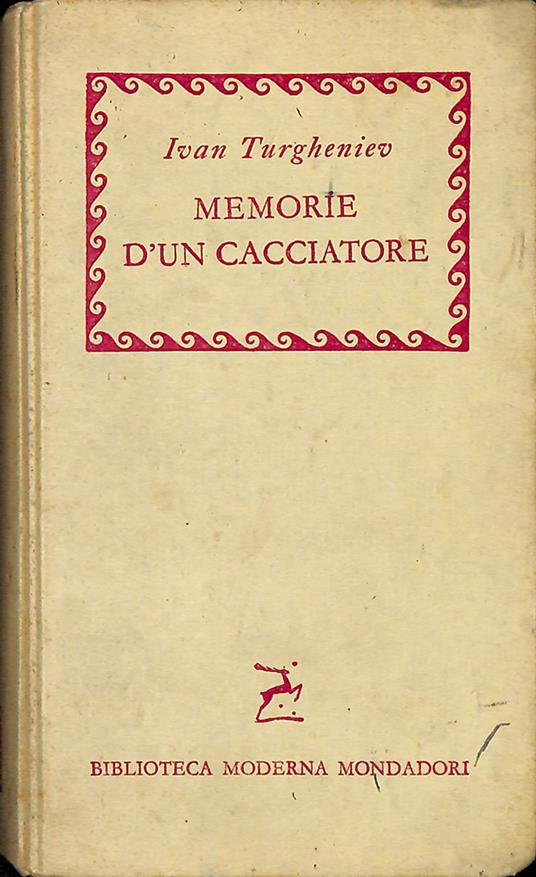 Memorie d'un cacciatore - Ivan Turgenev - copertina