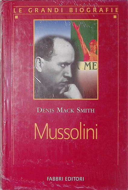 Mussolini - Denis Mack Smith - copertina
