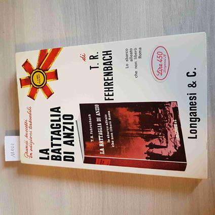 Battaglia Di Anzio - Theodore Reed Fehrenbach - copertina