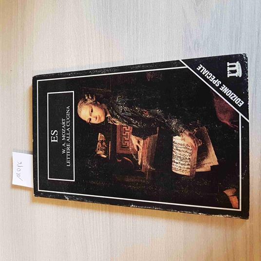 LETTERE ALLA CUGINA - Wolfgang Amadeus Mozart - copertina