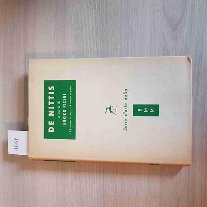 DE NITTIS - Enrico Piceni - copertina