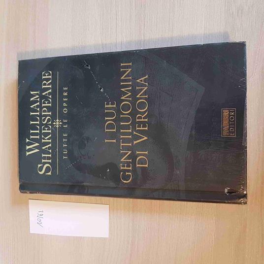 I Due Gentiluomini Di Verona - William Shakespeare - copertina
