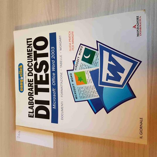 Elaborare Documenti Di Testo - Silvia Vaccaro - copertina