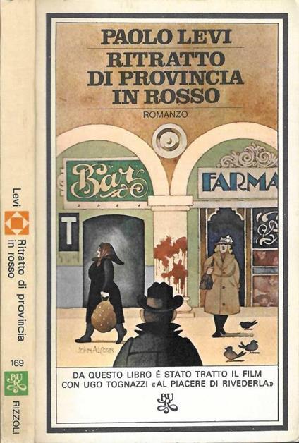 Ritratto di provincia in rosso - Paolo Levi - copertina