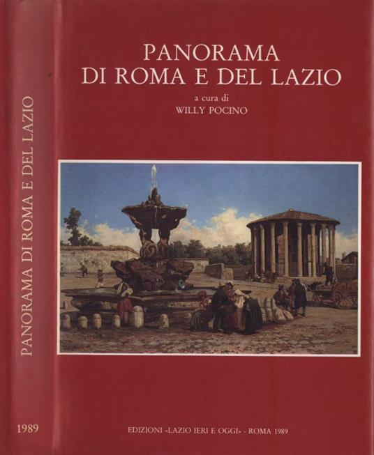 Panorama di Roma e del Lazio - Willy Pocino - copertina