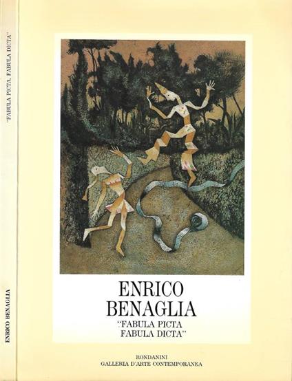 Fabula Picta Fabula Dicta - Enrico Benaglia - copertina