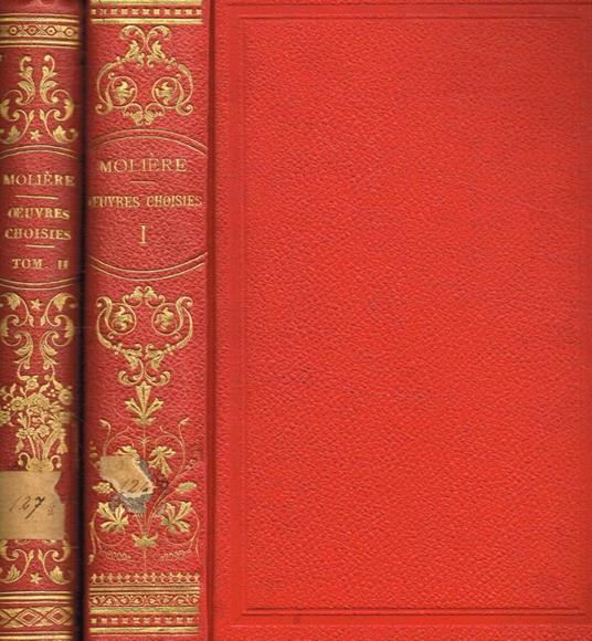 Oeuvres Choisies de Molière vol.I, II - Molière - copertina
