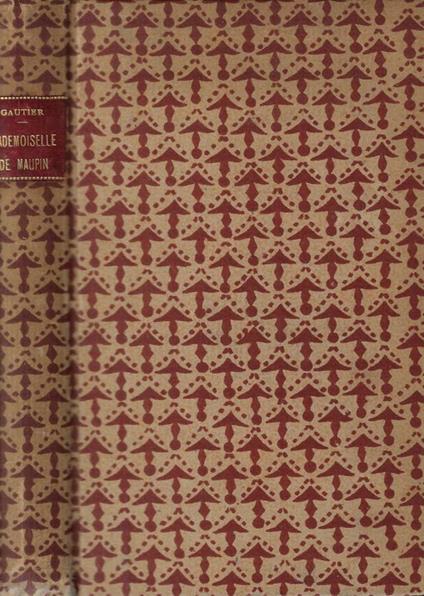 Mademoiselle De Maupin - Théophile Gautier - copertina