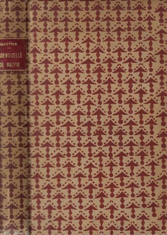 Mademoiselle De Maupin - Théophile Gautier - copertina