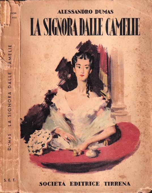 La signora dalle camelie - Alexandre Dumas - copertina