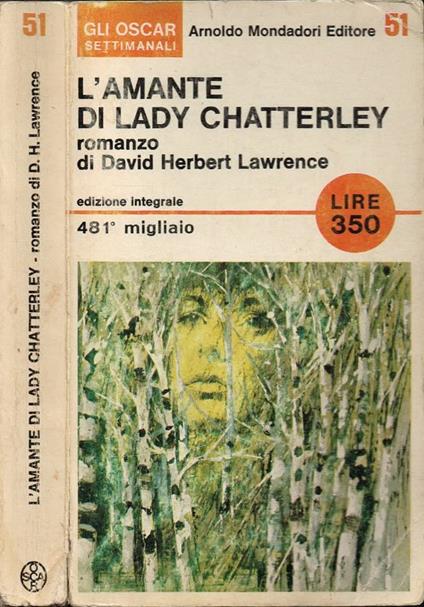 L' amante di Lady Chatterley - David Herbert Lawrence - copertina