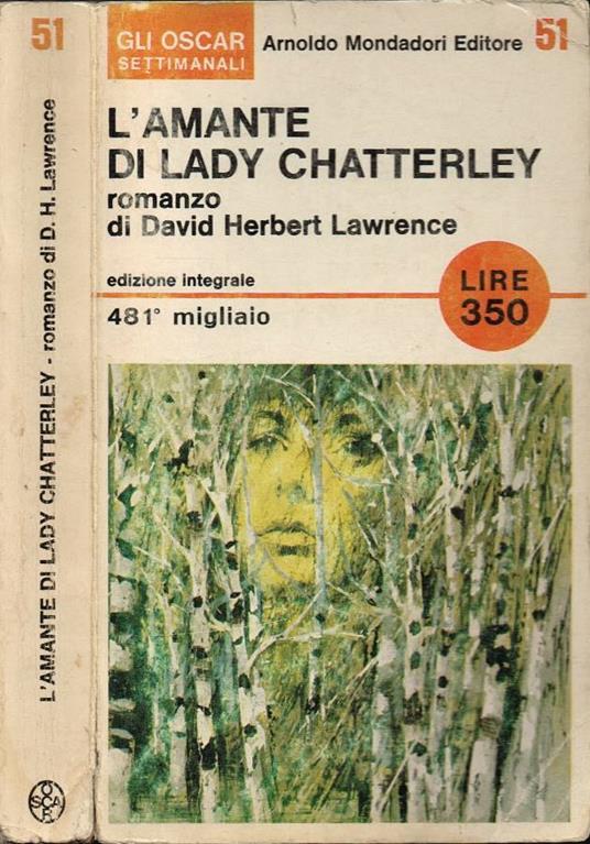 L' amante di Lady Chatterley - David Herbert Lawrence - copertina