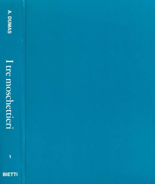 I tre moschettieri - Alexandre Dumas - copertina