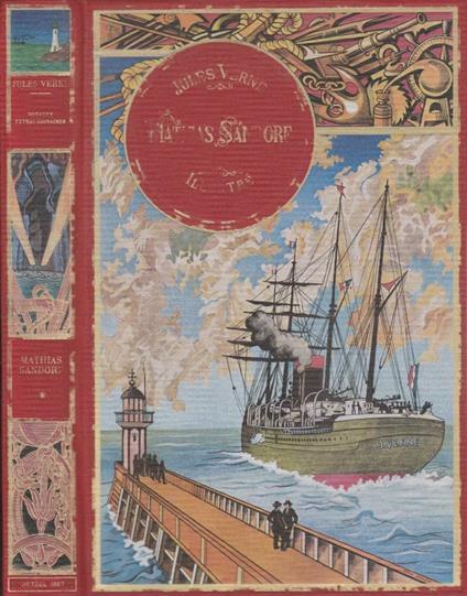 Mathias Sandorf vol I - Jules Verne - copertina