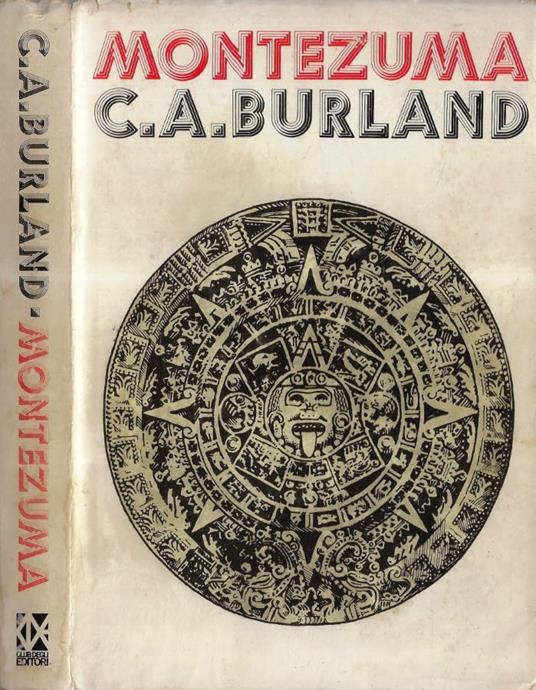Montezuma - Cottie A. Burland - copertina
