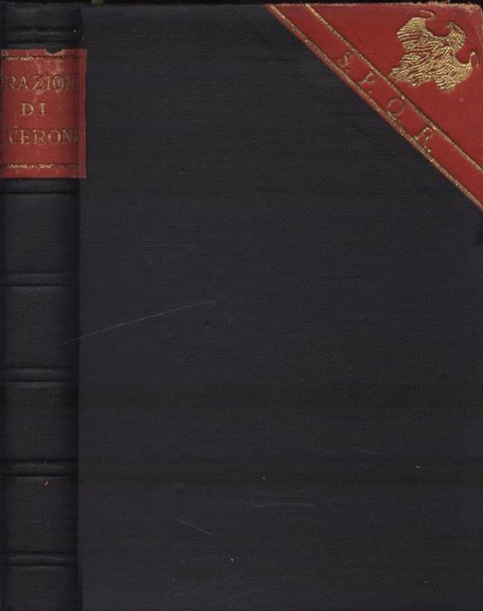 Orazioni - M. Tullio Cicerone - copertina