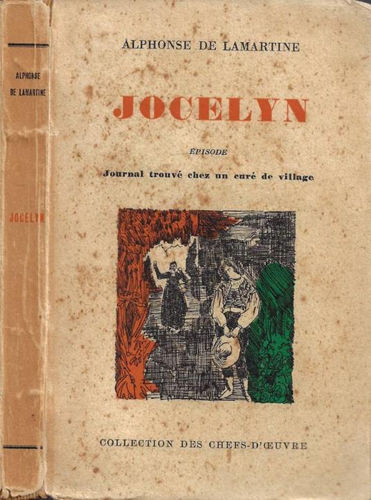 Jocelyn - Alphonse de Lamartine - copertina