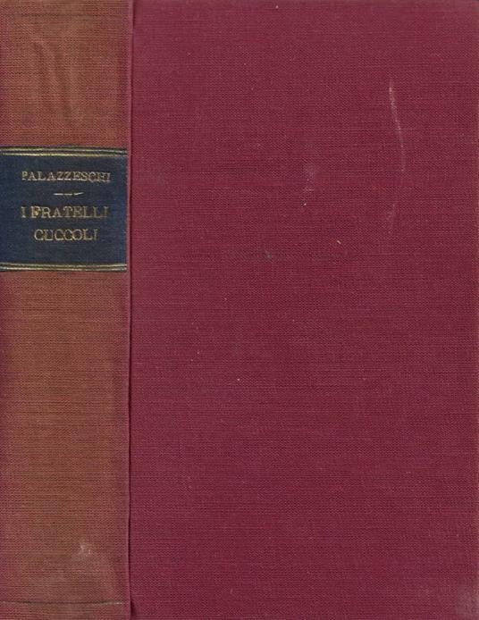 I fratelli cuccioli - Aldo Palazzeschi - copertina