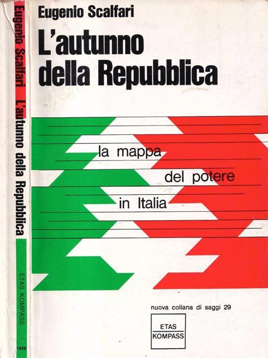 L' autunno della Repubblica - Eugenio Scalfari - copertina