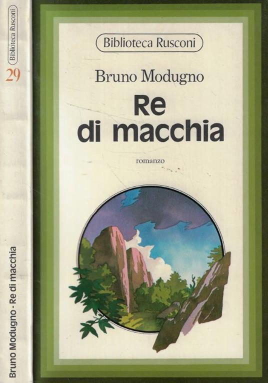 Re di macchia - Bruno Modugno - copertina