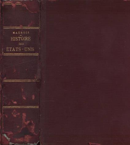Histoire des Etats - Unis - André Maurois - copertina