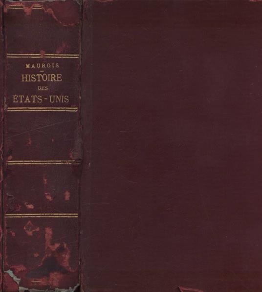 Histoire des Etats - Unis - André Maurois - copertina